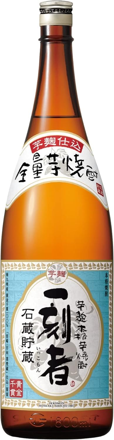 Amazon.co.jp: 宝酒造 芋焼酎 一刻者 1.8L瓶 1800ml u-yu : 食品・飲料
